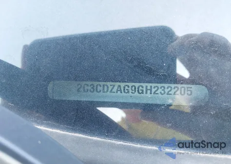 2016 Dodge Challenger Sxt Plus z USA, uszkodzony, nr VIN 2C3CDZAG9GH232205